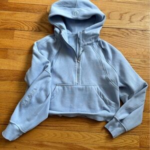 Lululemon X Peloton Light Blue Scuba Hoodie Size XSM/SM
